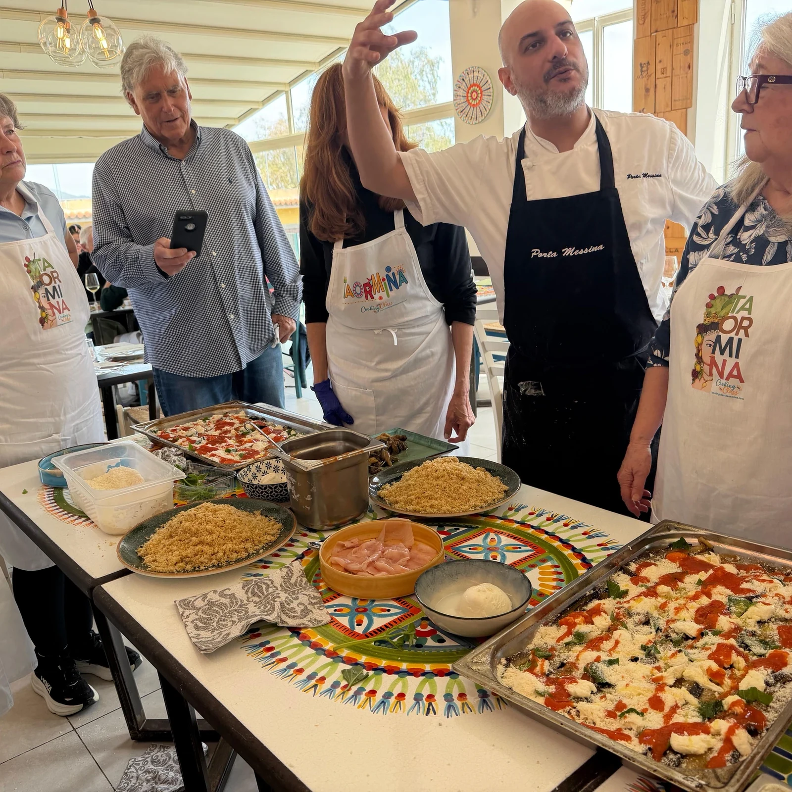 Cuisinez la Sicile à Taormina et partagez vos préparations