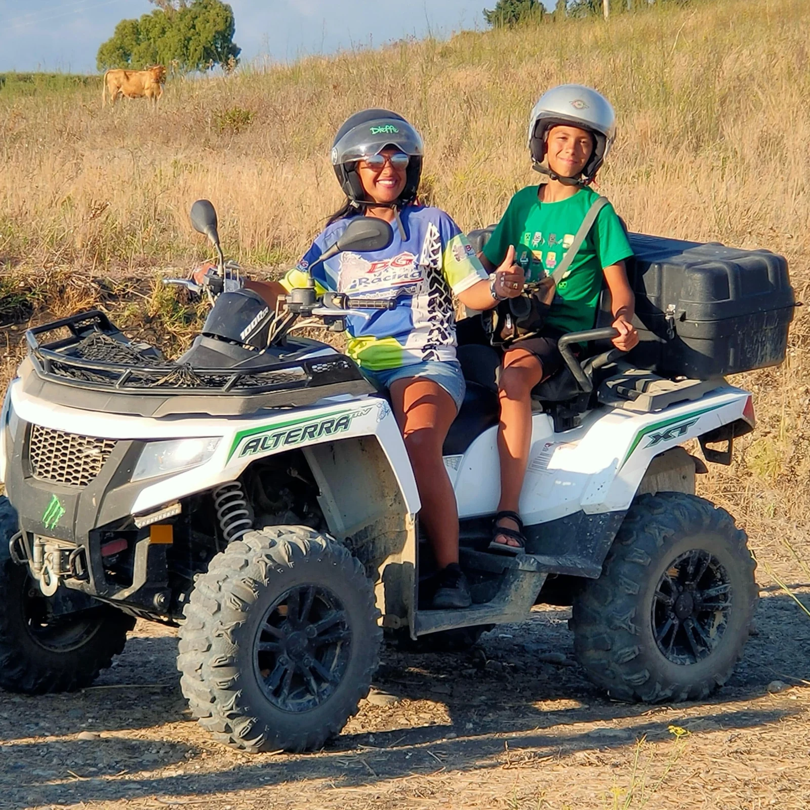 Entdecke Siziliens Landschaft und Küste mit dem Quad ab Ribera