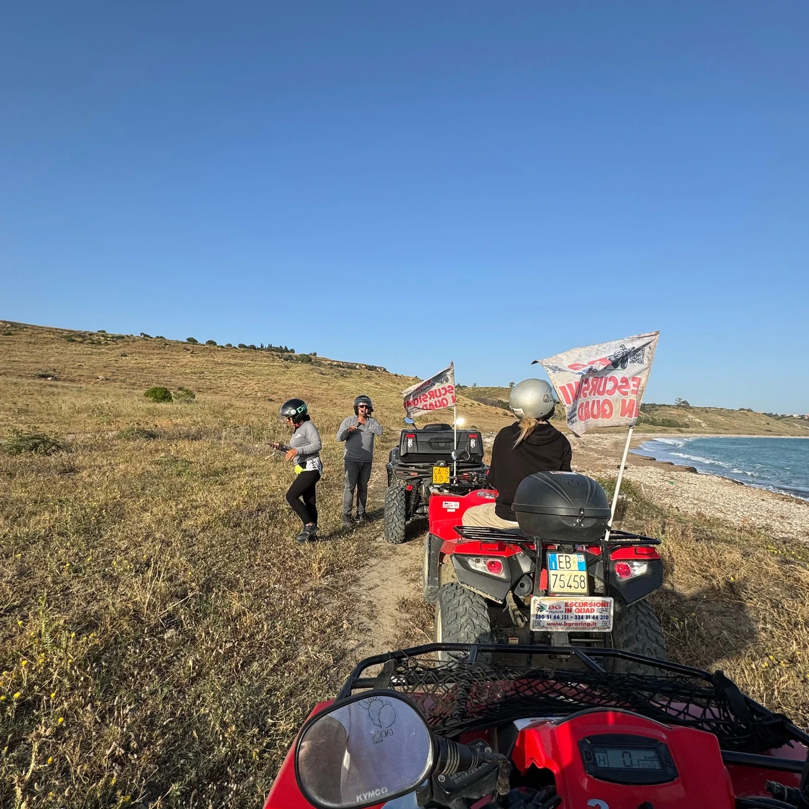 Explorez la campagne et la côte siciliennes en quad depuis Ribera
