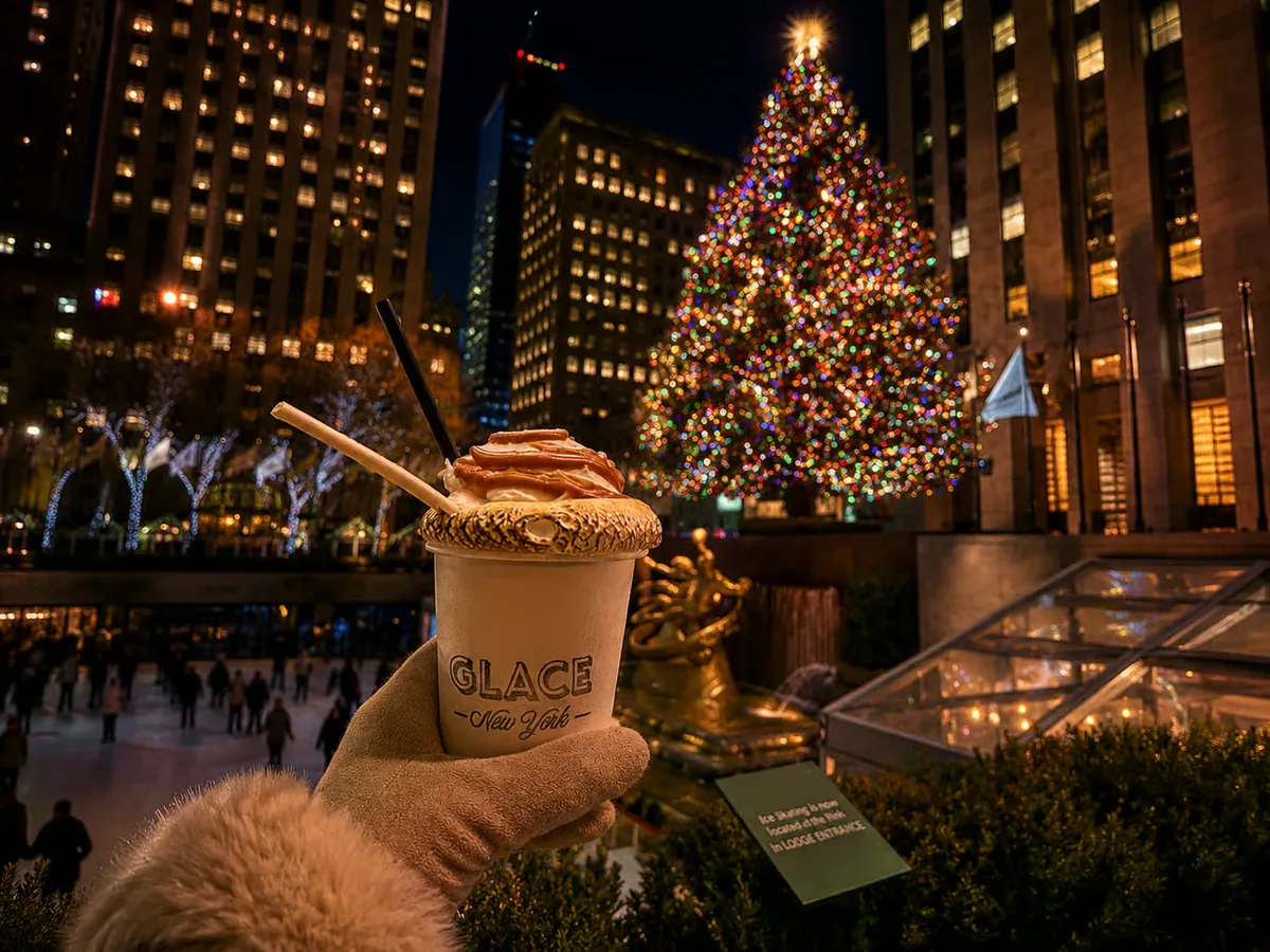 Navidad en Nueva York con Papá Noel, fotos y chocolate caliente