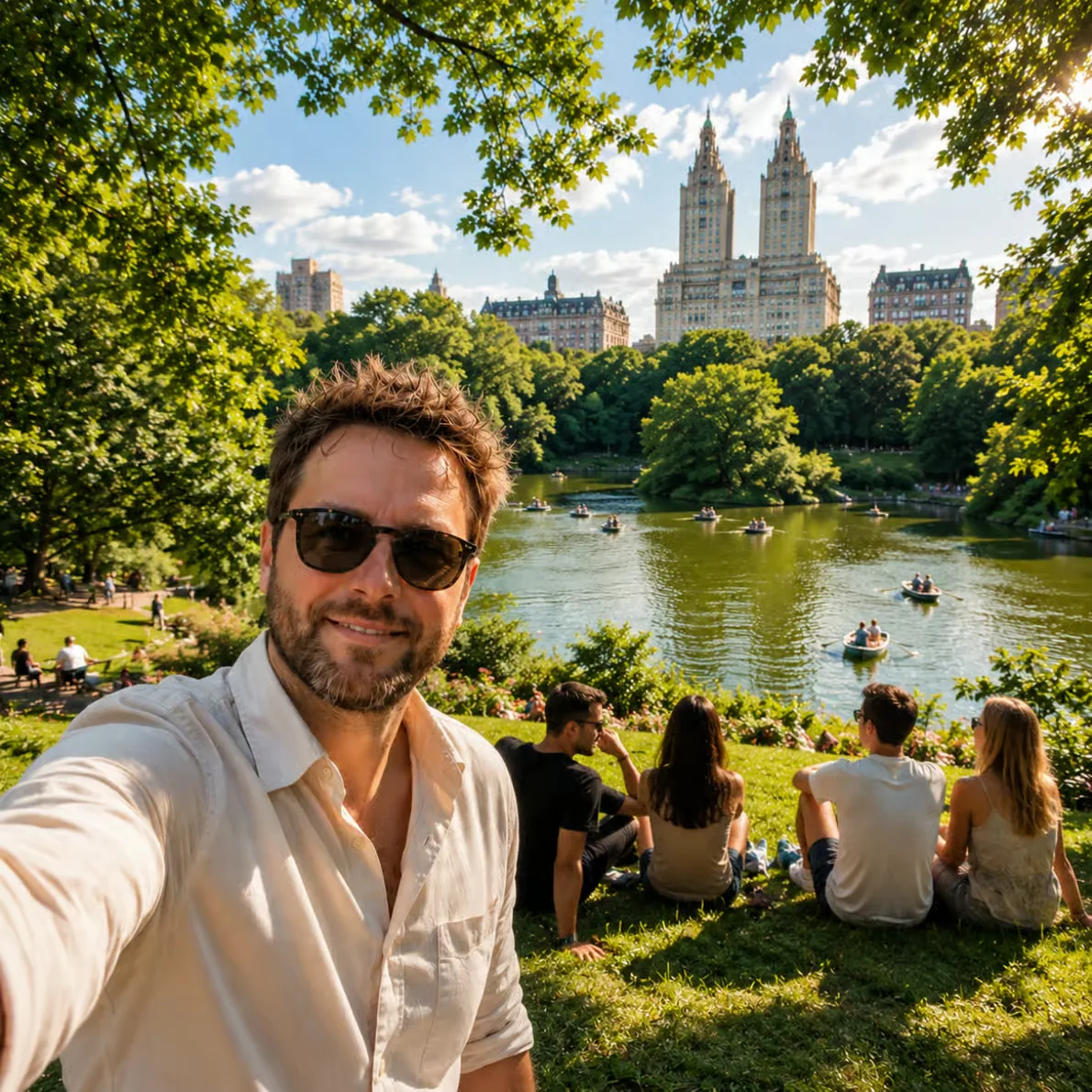 Paseo en carruaje Central Park con almuerzo y ruta privada