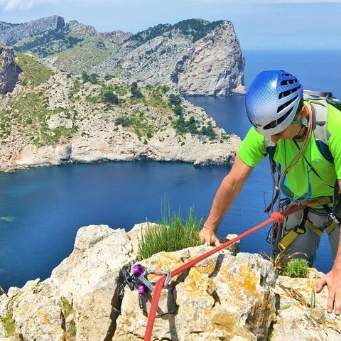 Privates Klettern auf Mallorca mit einer Route passend zu deiner Erfahrung