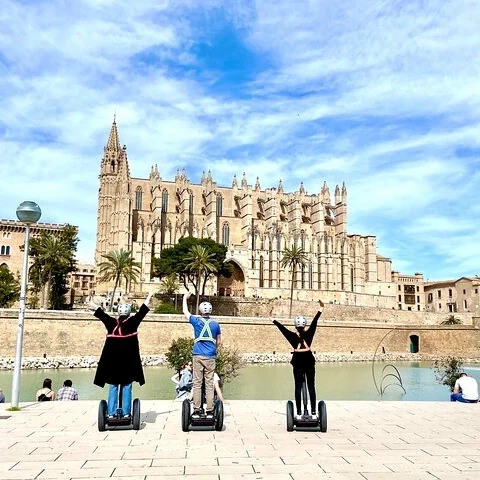 Palma mit dem Segway und einem Guide für deine Gruppe