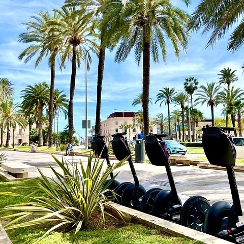 Palma mit dem Segway und einem Guide für deine Gruppe