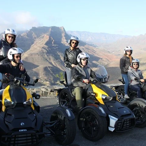 De Maspalomas à Fataga en Can-Am Ryker