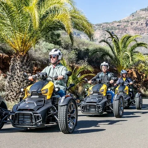De Maspalomas à Fataga en Can-Am Ryker