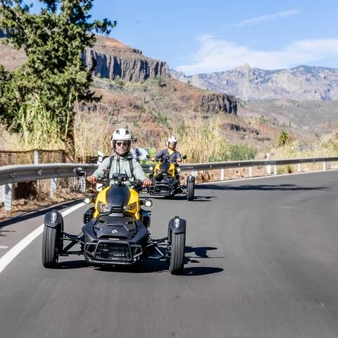 De Maspalomas à Fataga en Can-Am Ryker