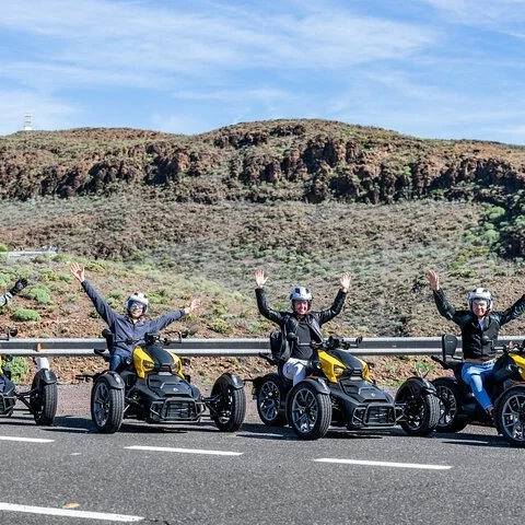 De Maspalomas à Fataga en Can-Am Ryker