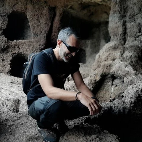 Barranco de las Vacas, Höhlen und Dorfleben