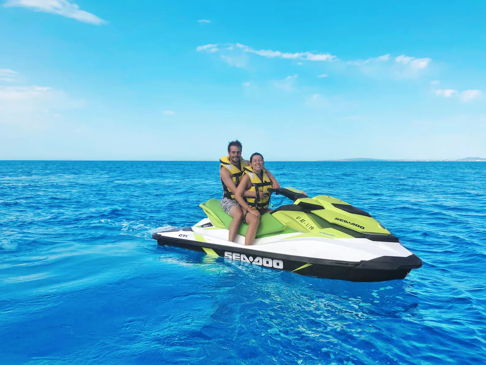 Deltas jet ski tour from Palma de Mallorca