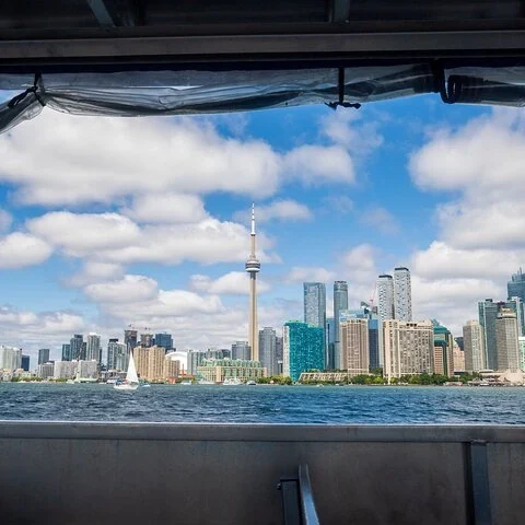Toronto vom Wasser aus in einer Stunde