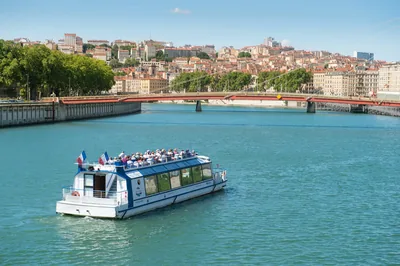 A guided Saône River cruise in Lyon to see the city from a different angle