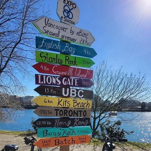 Vancouvers Seawall mit dem E-Bike in deinem Tempo erkunden