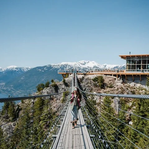 From Vancouver to Whistler through coastal and mountain scenery