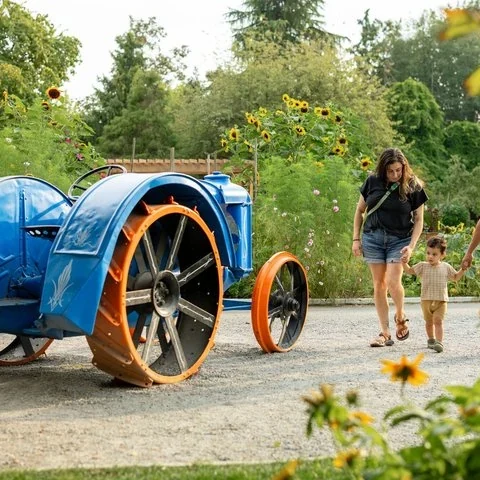 Pflanzen, Kunst und Heckenirrgarten im VanDusen