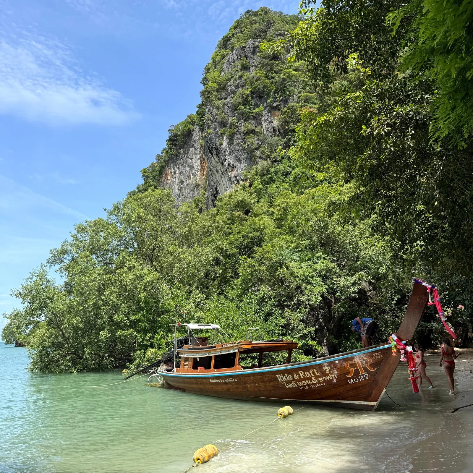 From Phuket to Phi Phi: boat rides, swimming and Bamboo Island