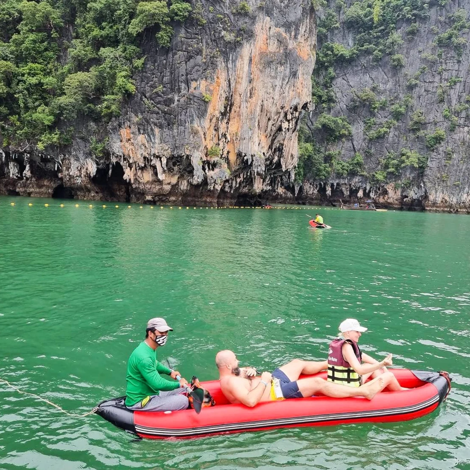 Phang Nga Bay by boat and canoe from Phuket