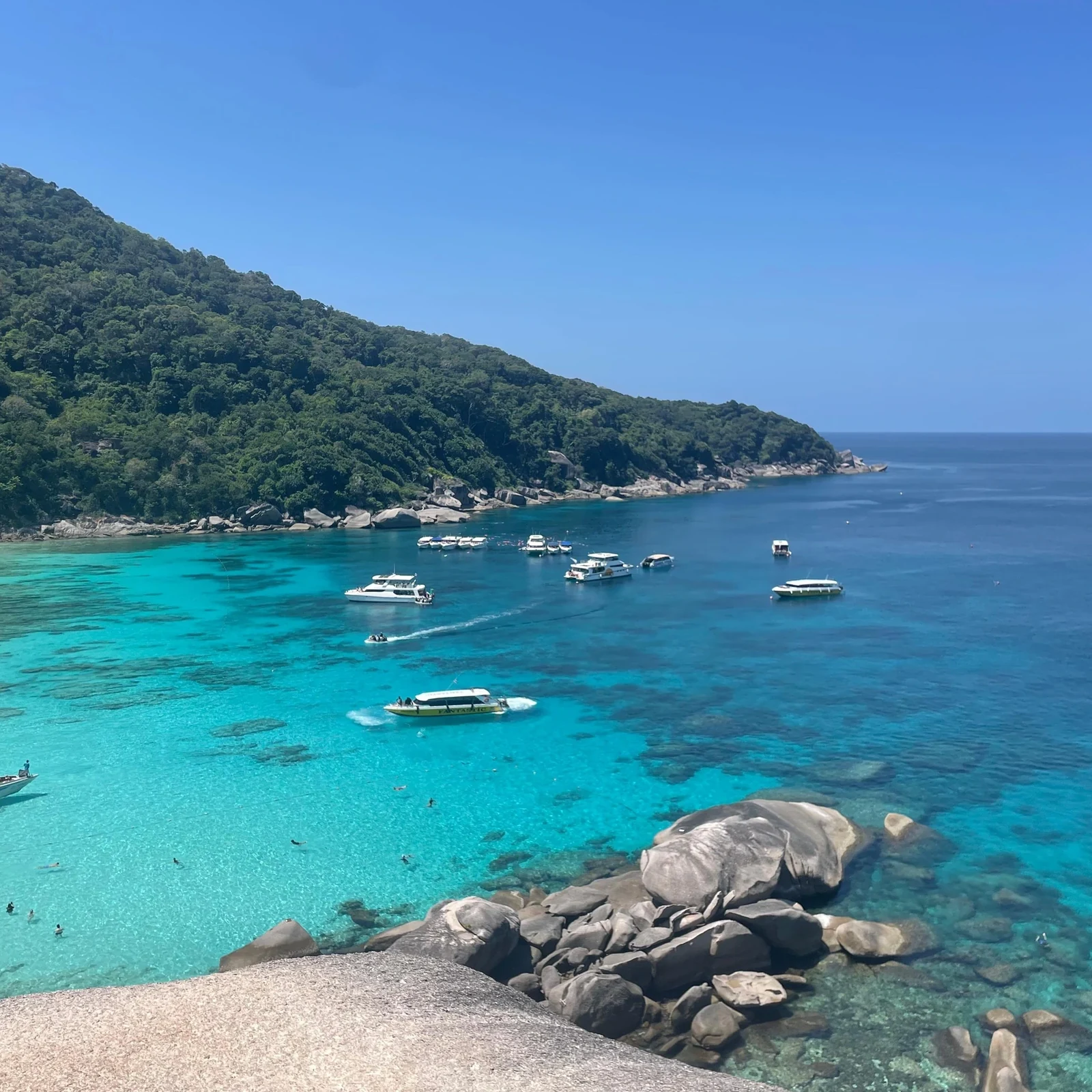 Îles Similan depuis Phuket : snorkeling et paysages marins