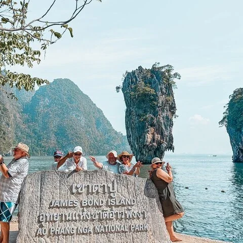 Bahía de Phang Nga en barco privado
