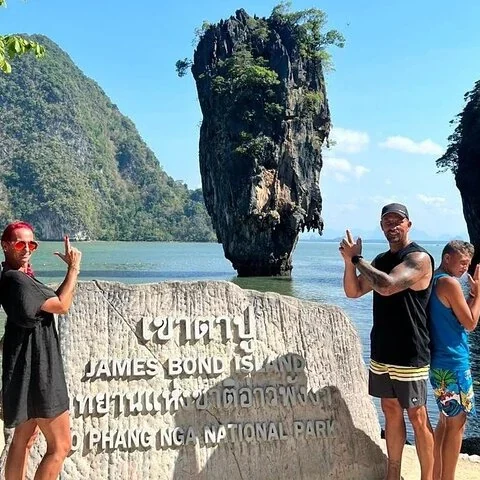Bahía de Phang Nga en barco privado