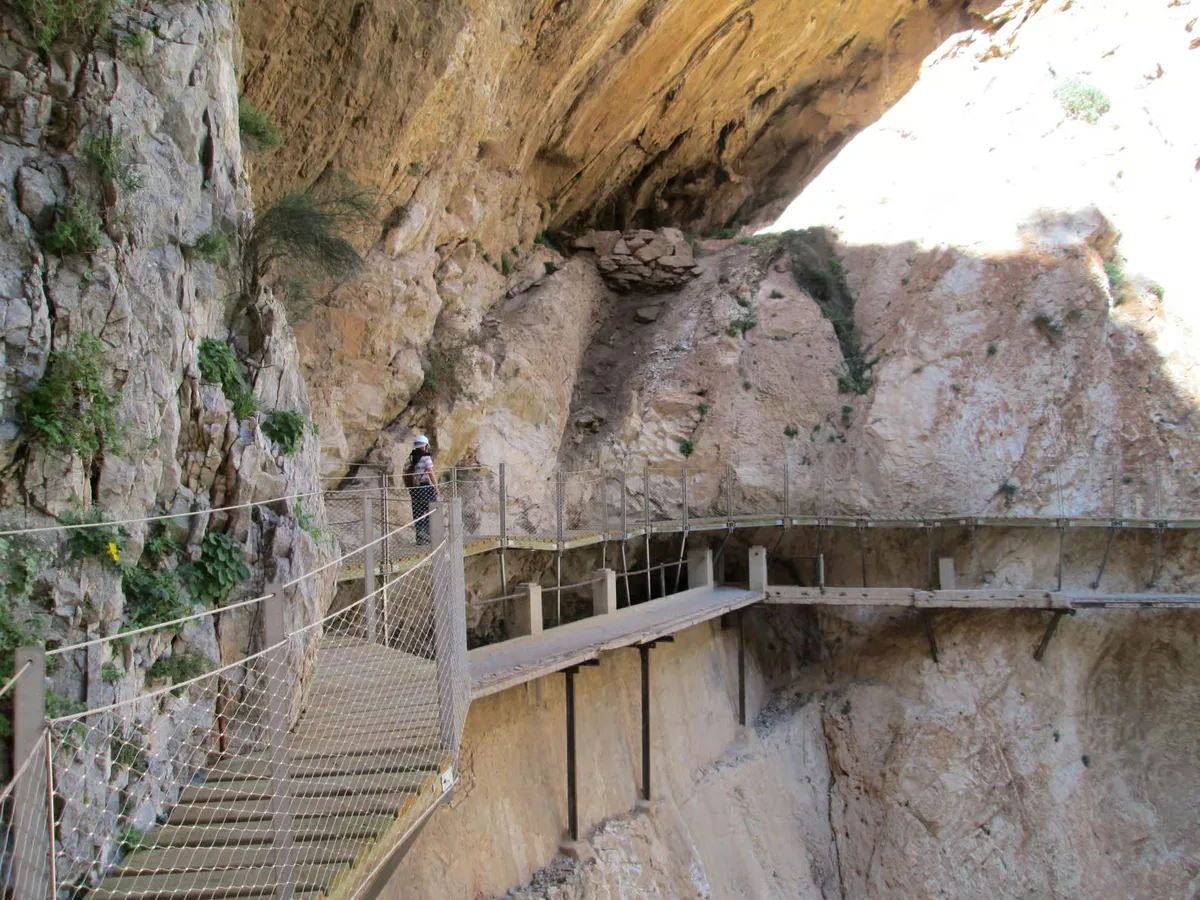 Caminito del Rey from Málaga with official entry, transport, and guide