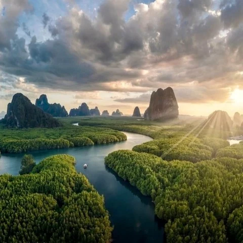 Phang Nga privat: Boot, Höhlen und Kultur