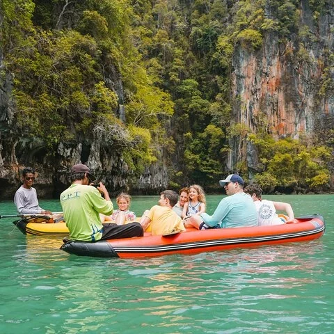 Une journée d’îles, de grottes et de canoë depuis Phuket