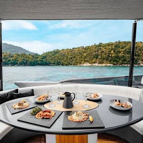 A full day of cruising, swimming and sunset views from Phuket