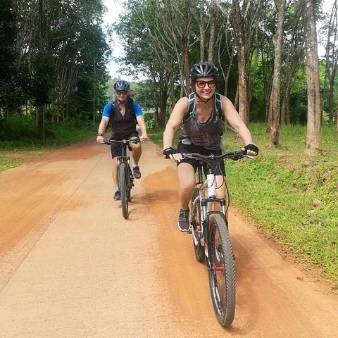 Circuit à vélo dans la campagne du nord de Phuket
