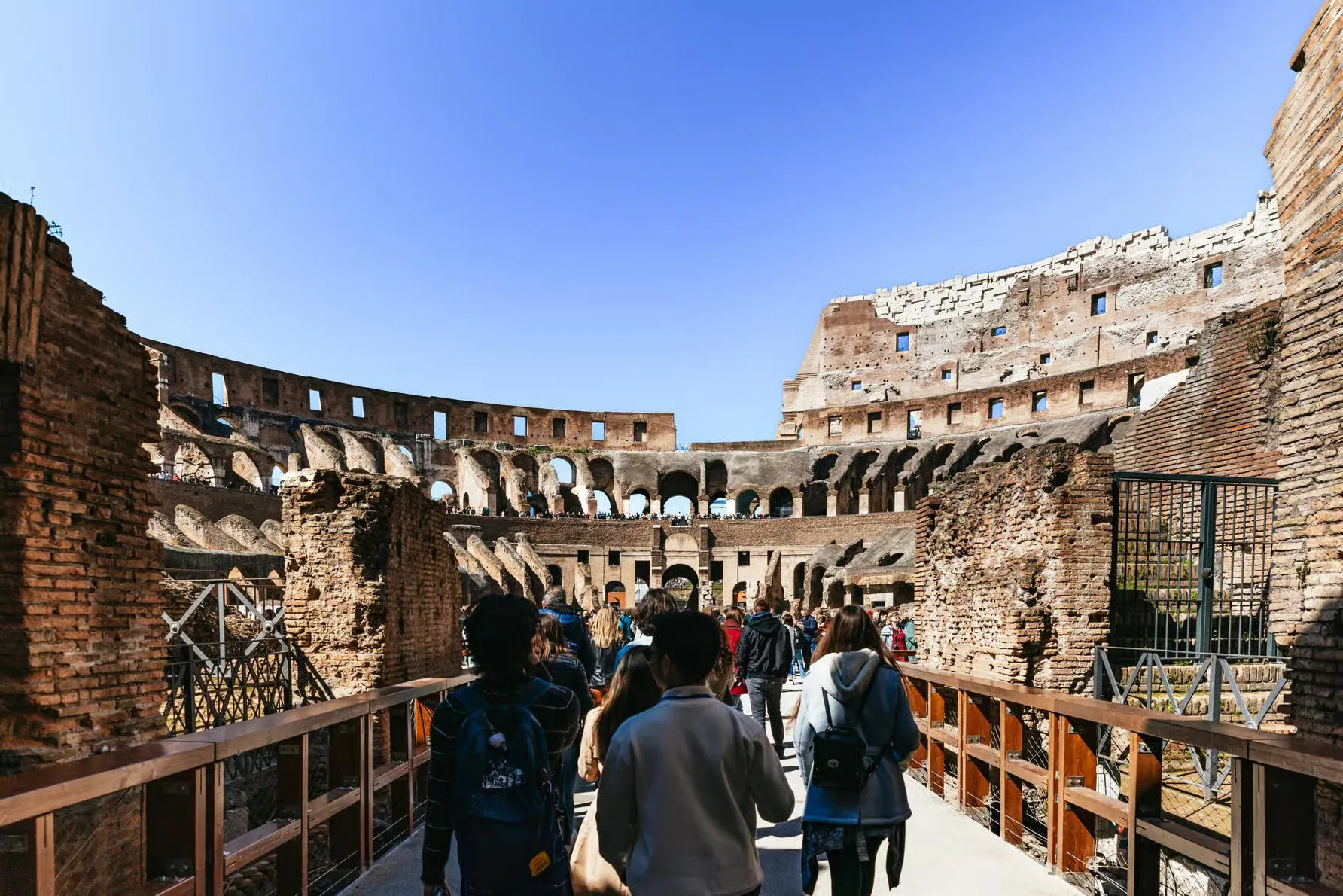 Visita guiada Coliseo arena Foro Romano y Palatino en Roma