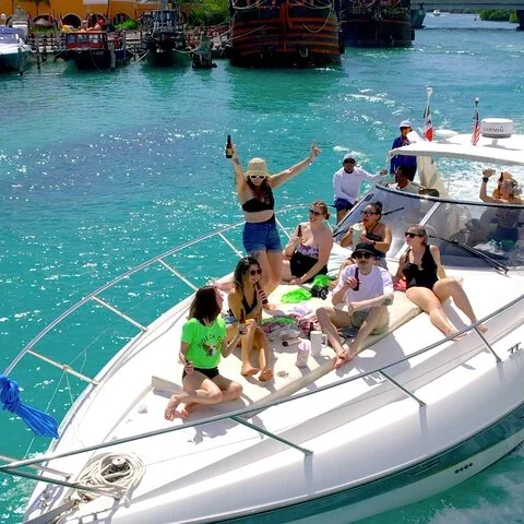 Votre groupe, un Sunseeker privé et un parcours adaptable à Cancún