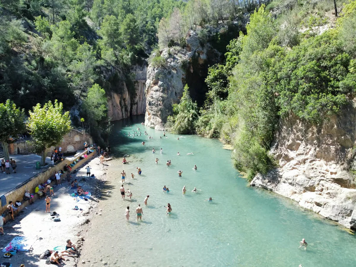 Excursion Montanejos depuis Valence : sources thermales et Navajas