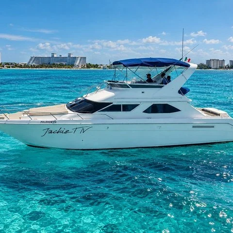 Votre groupe, un yacht privé et un itinéraire adaptable depuis Cancún