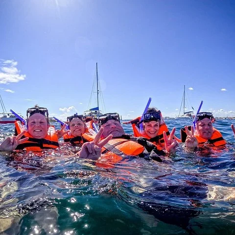 A catamaran day between Cancun and Isla Mujeres