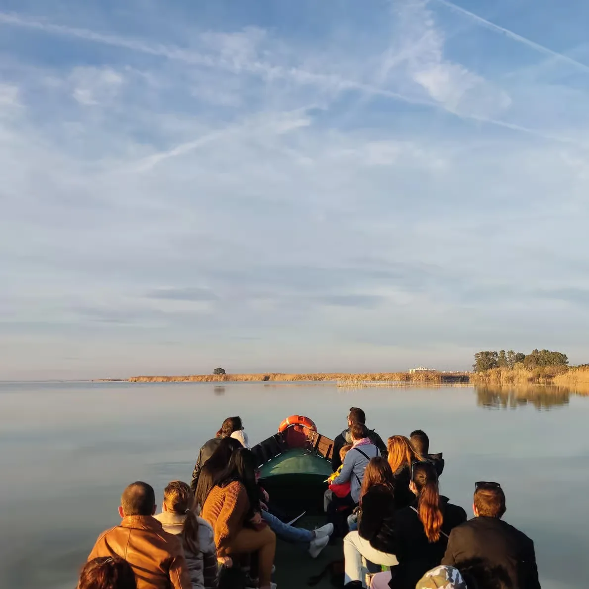 Balade en barque sur l'Albufera de Valencia avec visite d'une barraca