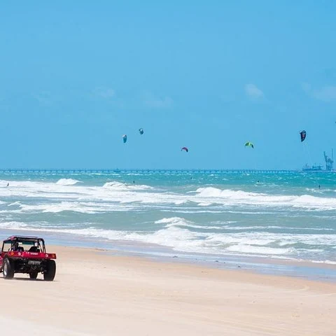 Panoramatour durch Fortaleza und Besuch am Strand von Cumbuco