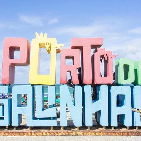 Cinco horas junto al mar en Porto de Galinhas