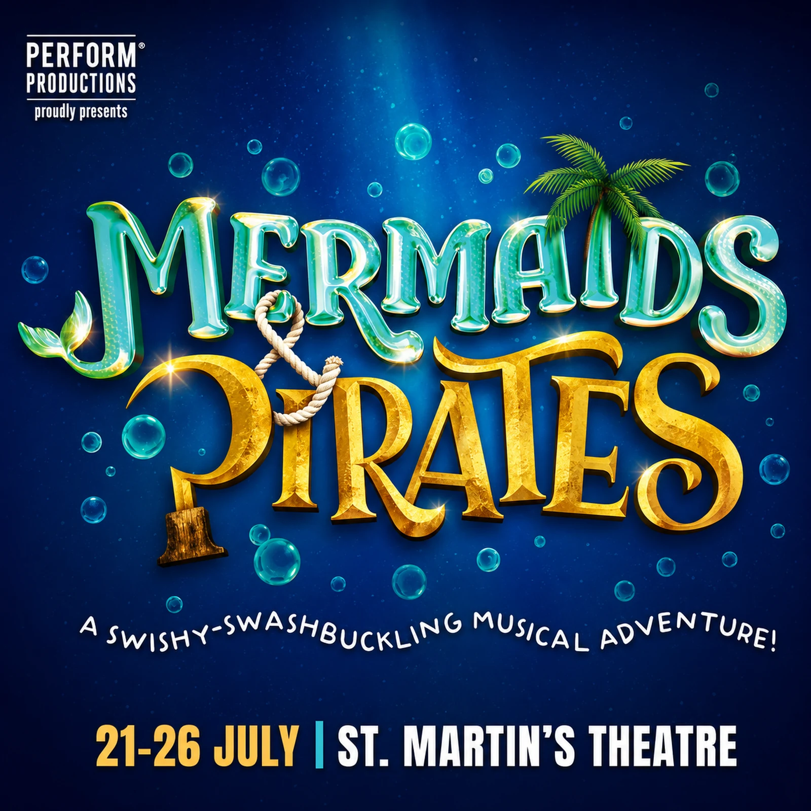 Mermaids & Pirates London: 1-hour family musical in the West End