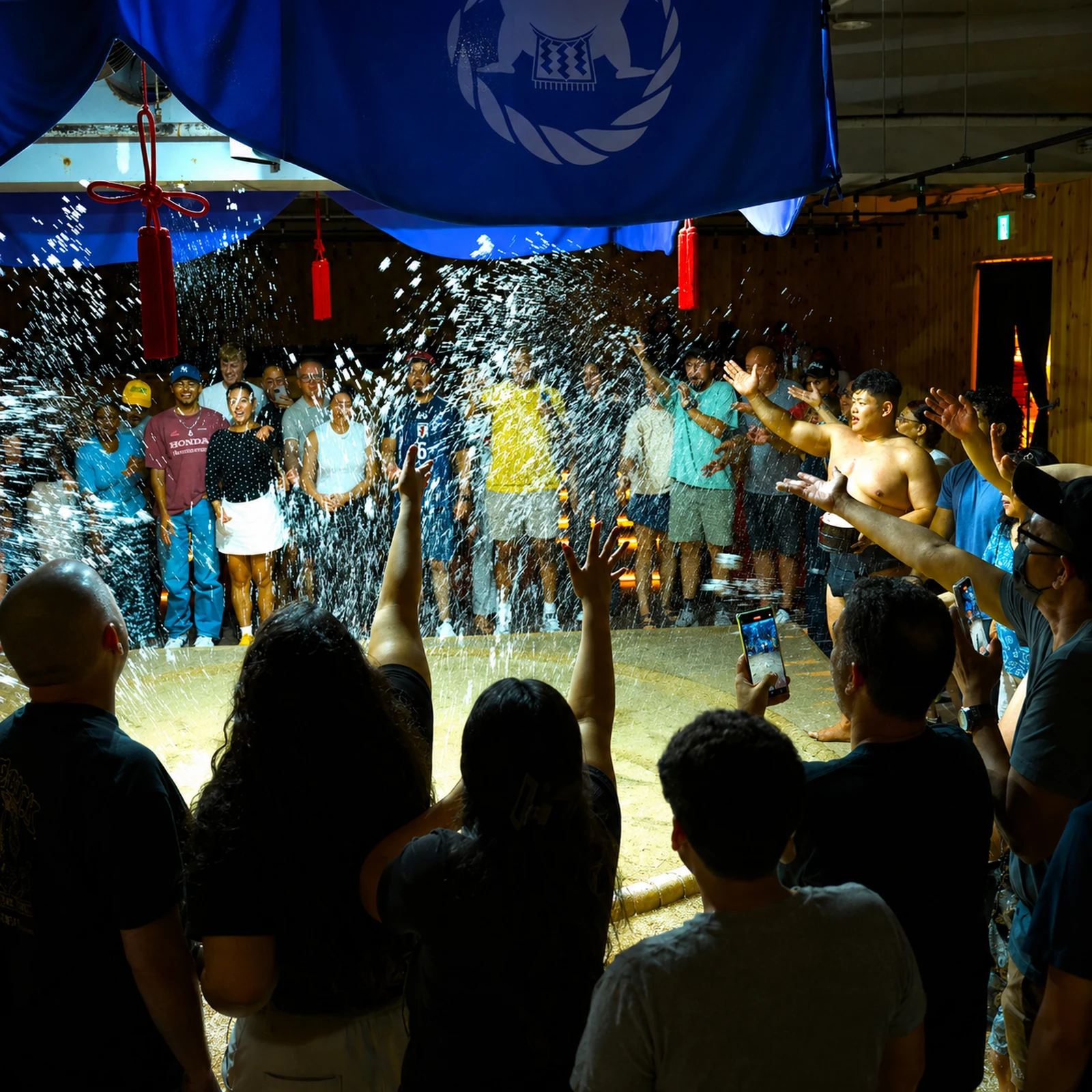Spectacle de sumo à Tokyo avec dîner japonais, chanko nabe et geisha à Asakusa