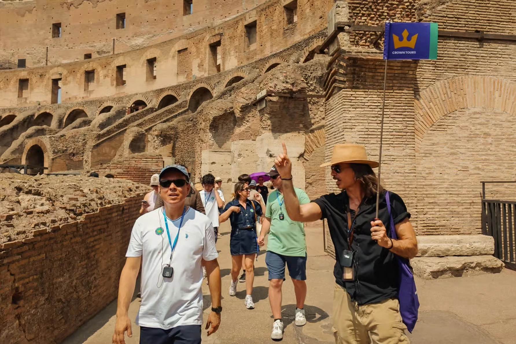 Tour guiado Coliseo Foro Romano y Palatino con guía autorizado