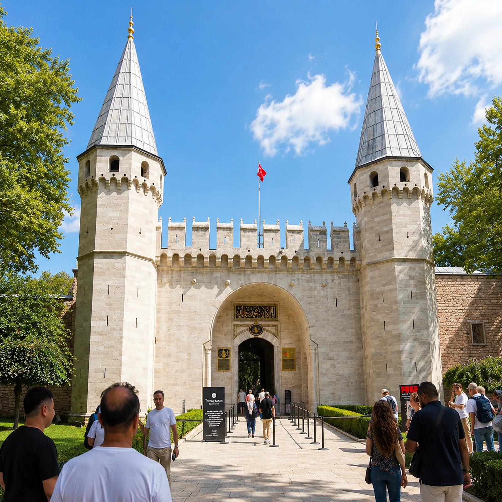Visite en espagnol palais de Topkapi, Harem et Sainte-Irène