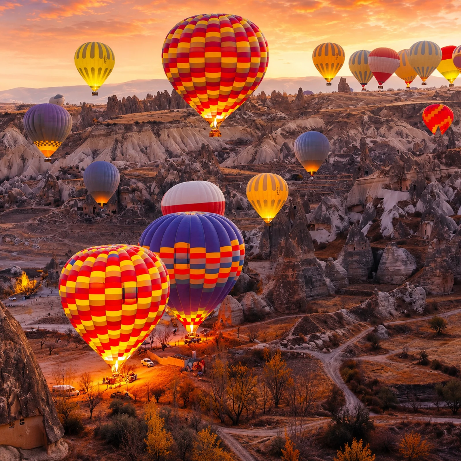 Excursión privada a Capadocia desde Estambul con vuelos en un día