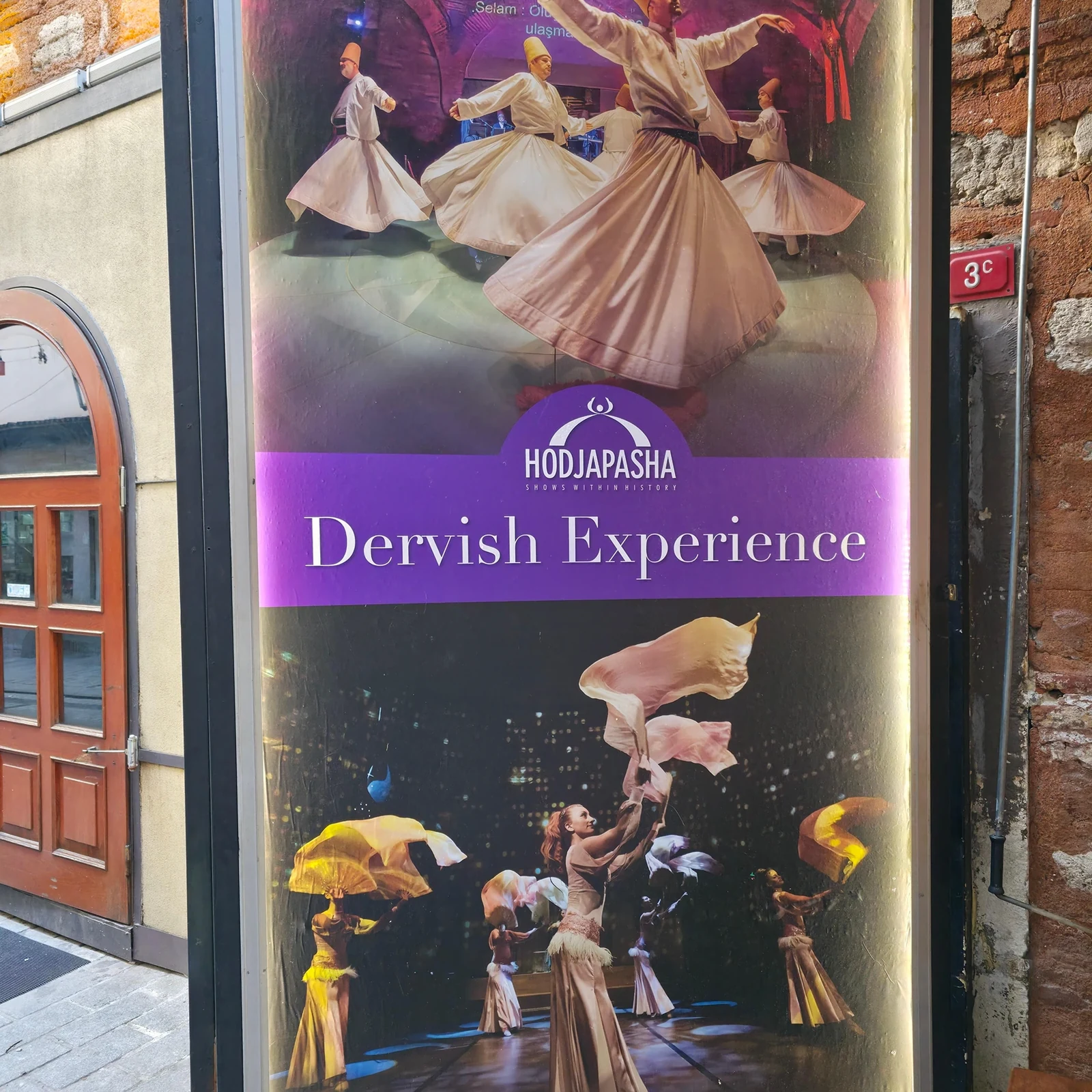 Cérémonie derviches tourneurs Istanbul à Hodjapasha | Mevlevi Sema