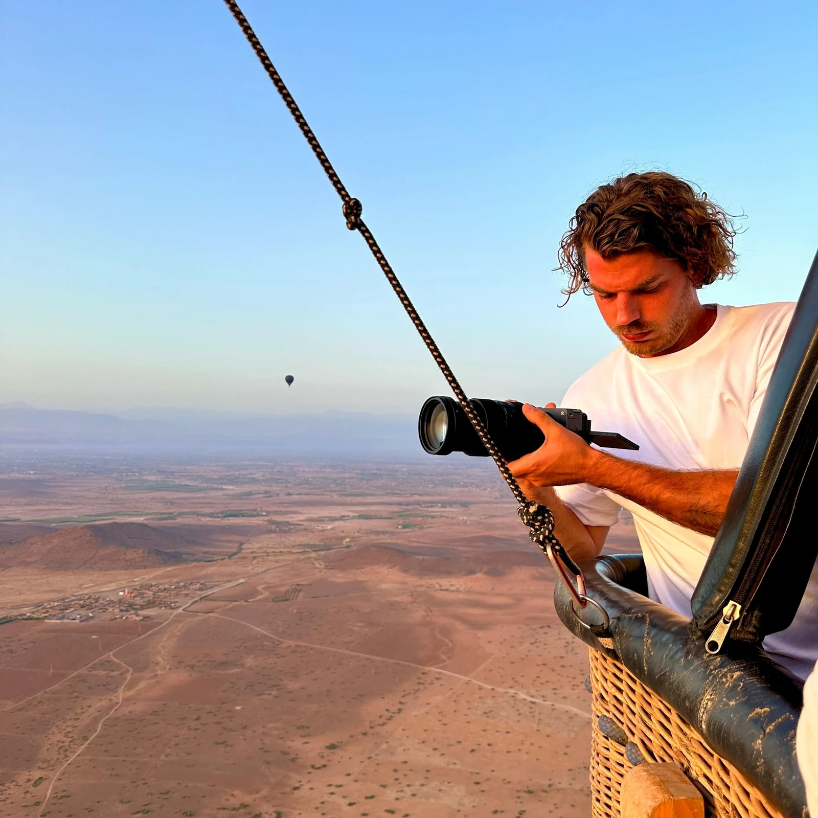 Ballonfahrt in Marrakesch bei Sonnenaufgang