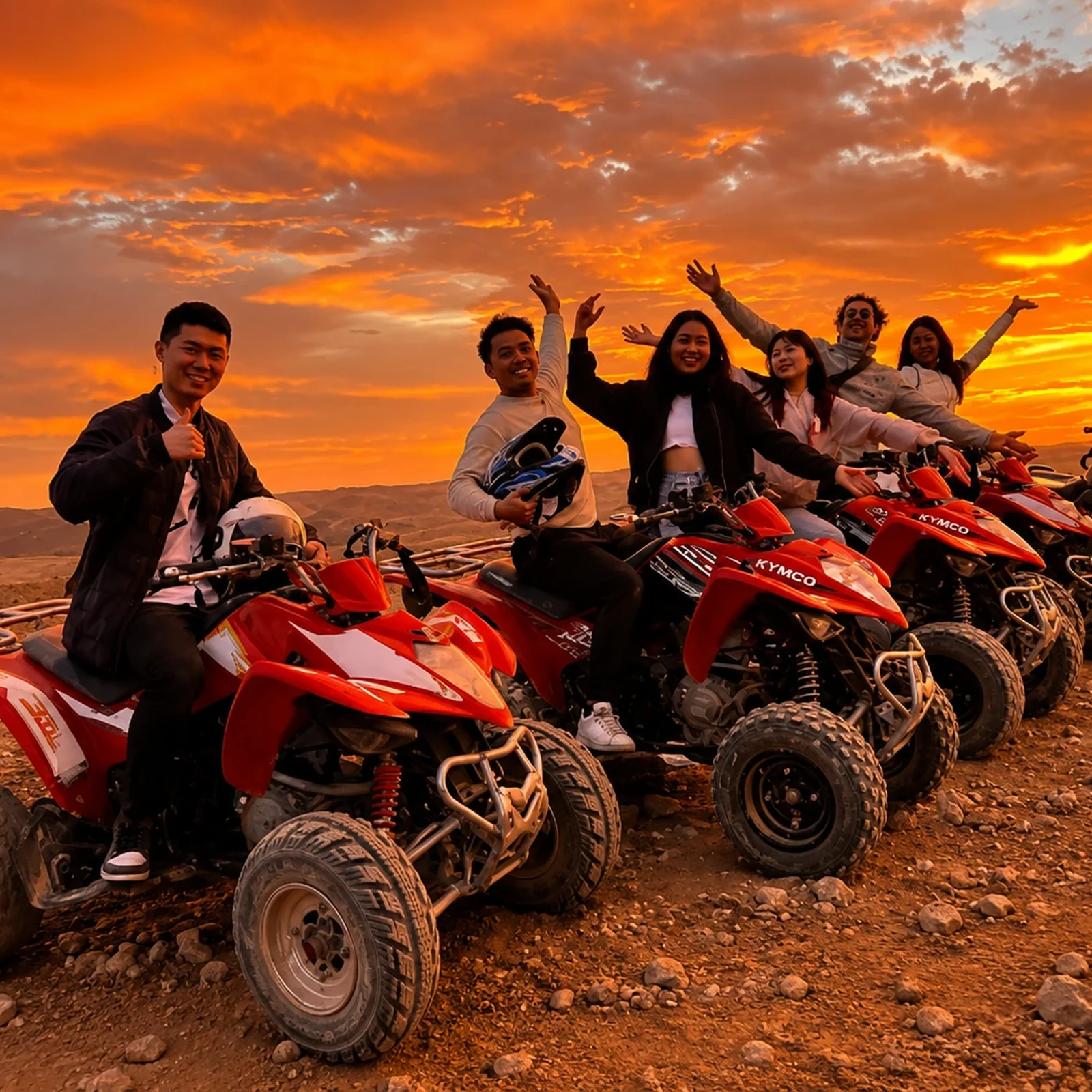 Excursion Agafay quad chameau dîner depuis Marrakech sous les étoiles