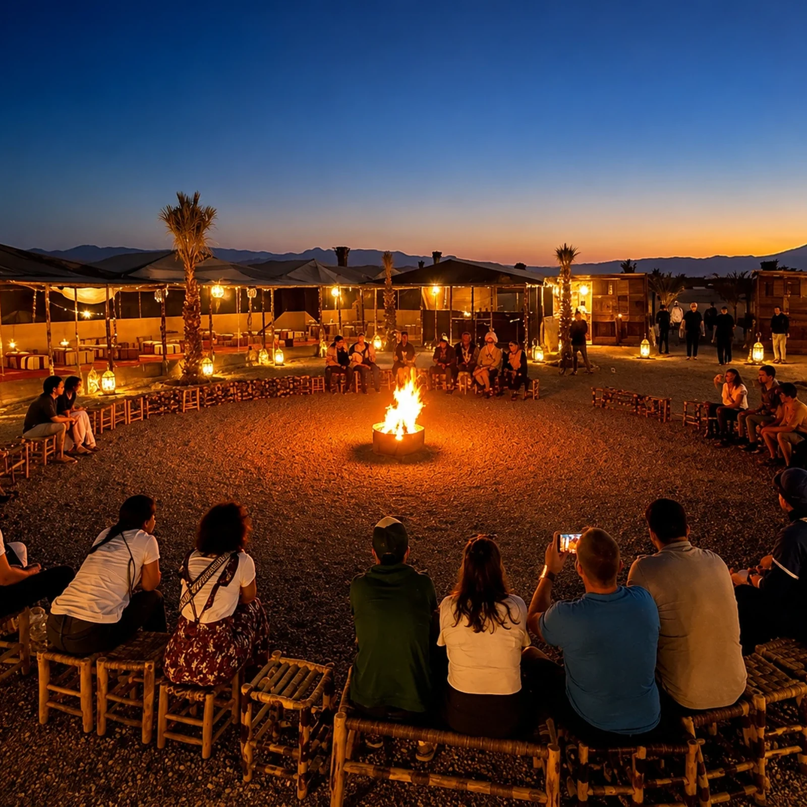 Excursion Agafay quad chameau dîner depuis Marrakech sous les étoiles