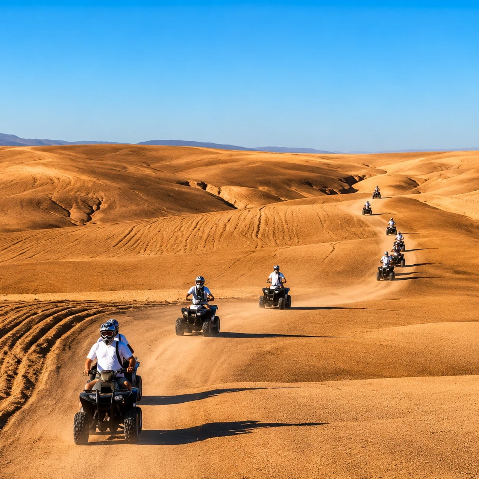 Excursion Agafay quad chameau dîner depuis Marrakech sous les étoiles