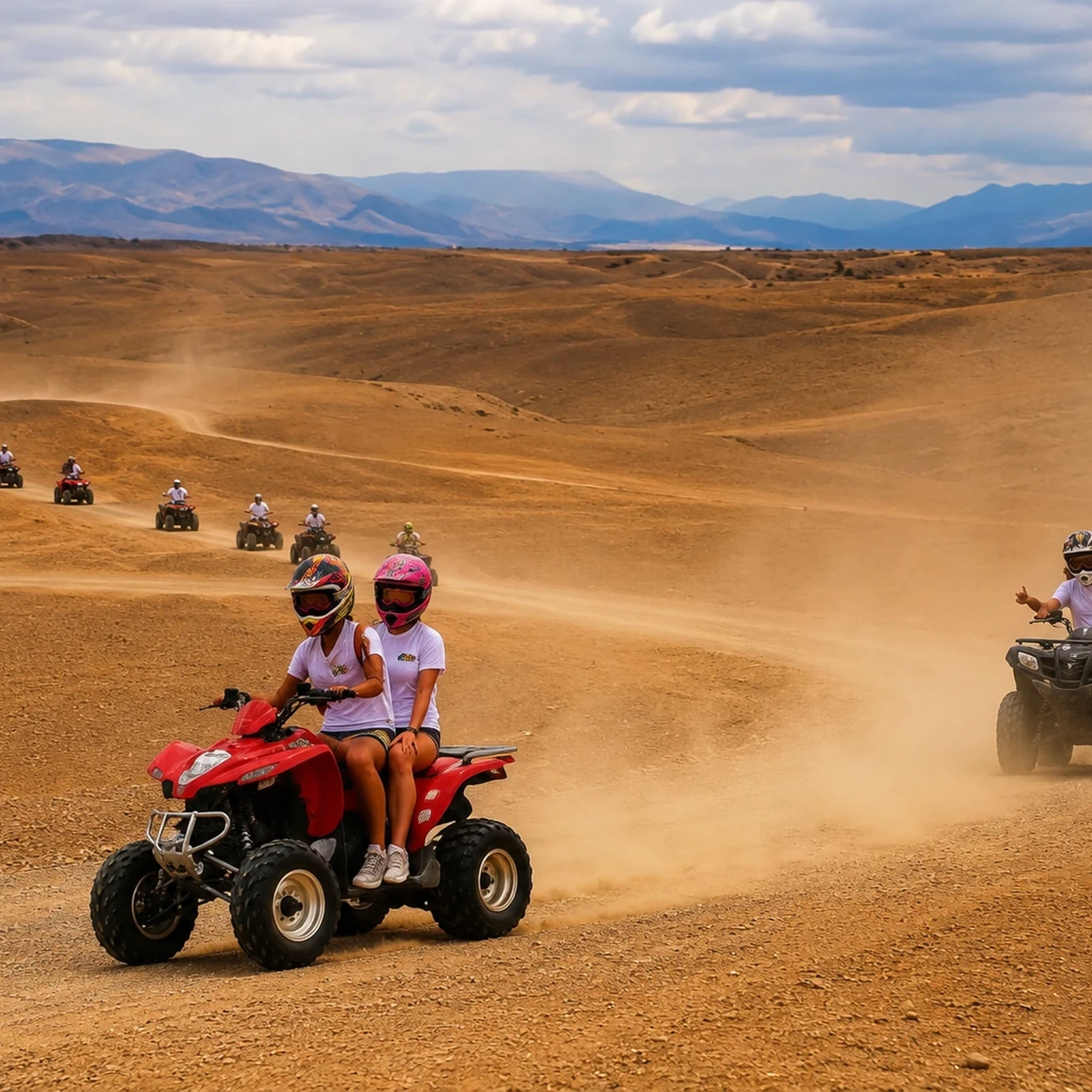 Excursion Agafay quad chameau dîner depuis Marrakech sous les étoiles