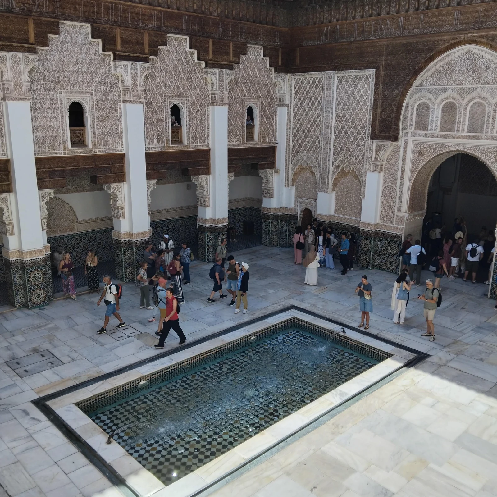 Visite Ben Youssef, Jardin Secret et souks de Marrakech avec guide