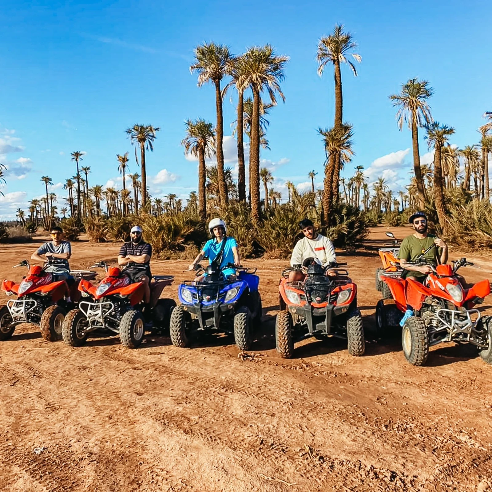 Excursion en quad Marrakech dans la Palmeraie et le désert de Jbilat